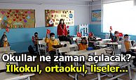 Okullarda yüz yüze eğitim 1 Mart'ta başlıyor