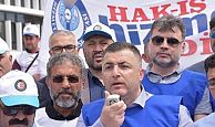 HAK-İŞ/Hizmet-İş Sendikası, sert tepki gösterdi.