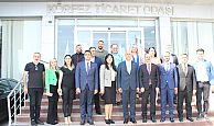 İYİ PARTİ GENEL BAŞKAN YARDIMCISI KÖRFEZ TİCARET ODASI ZİYARETİ