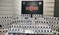 800 paket kaçak sigara ele geçirildi
