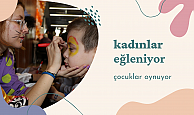 Bu festivalde kadınlar eğleniyor, çocuklar oynuyor