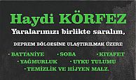 Körfezliler yardım için seferber oldu