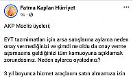 Hürriyet, Cumhur İttifakı grubuna seslendi: