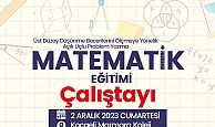 Çınar Akademi, Türkiye Akademi, Matbeg ve Kocaeli Marmara Koleji ‘Matematik Çalıştayı’ düzenleyecek
