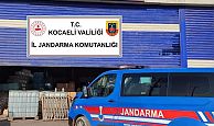 Kocaeli İl Jandarma Komutanlığınca, kaçakçılık ile mücadele kapsamında,