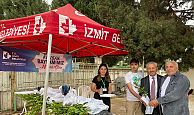 İzmit Belediyesi, mezarlıklarda defne fideleri dağıttı
