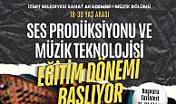 İzmit Belediyesi Sanat Akademisi'nden Gençlere Ses Prodüksiyonu ve Müzik Teknolojisi Eğitimi