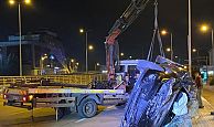 İzmit'te Takla Atan Otomobilde 3 Kişi Yaralandı