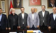 Başkan Şener Söğüt’ten, Nurettin Okudan’a, hayırlı olsun ziyareti
