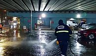 Körfez Belediyesi, Temizlik İşleri Müdürlüğü, Şehri Pırıl Pırıl Yapmak İçin Çalışıyor
