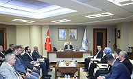 AK PARTİ KÖRFEZ İLÇE BAŞKANI, VE YÖNETİMİ BÜYÜKAKIN'I ZİYARET ETTİ
