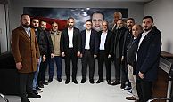 BAŞKAN GÖKÇE, MHP VE YRP İLÇE TEŞKİLATLARINA, NEZAKET ZİYARETİ GERÇEKLEŞTİRDİ