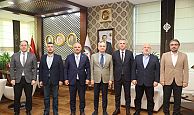 Kocaeli Büyükşehir Belediyesi Genel Sekreteri, Başkan Şener Söğüt'ü Ziyaret Etti