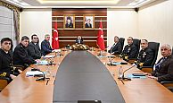 Vali İlhami Aktaş Başkanlığında İl Güvenlik Asayiş ve Koordinasyon Toplantısı,