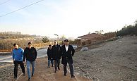 BAŞKAN SÖĞÜT, İLİMTEPE MİLLET BAHÇESİ'NDEKİ SON DOKUNUŞLARI İNCELEDİ.