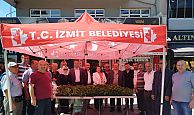 İzmit Belediyesi, Halka Fide Desteği Sağladı