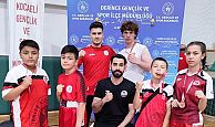 KÖRFEZ GENÇLERBİRLİĞİ SPORCULARI, KİCK BOKS SEÇMELERİNDE BAŞARILI