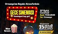Ormanya’da Yıldızlar Altında Sinema Keyfi: Kitap Fuarı’na Doğadan Davet