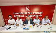 Yeniden Refah Partisi Kocaeli İl Yönetimi Gündemi Değerlendirdi