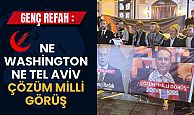 Genç refahtan anlamlı pankart