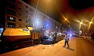 Körfez’de Gece Mesaisiyle Asfalt Serimi Başladı