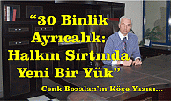 “30 Binlik Ayrıcalık: Halkın Sırtında Yeni Bir Yük”