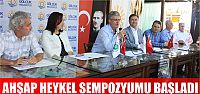 Ahşap heykel sempozyumu başladı