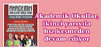 Akademik Okullar, ikinci yarıyıla hız kesmeden devam ediyor