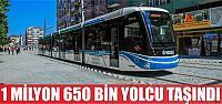 Akçaray’la 3 ayda 1 milyon 650 bin yolcu taşındı