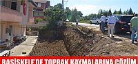 Başiskele'de toprak kaymalarına çözüm