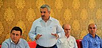  Başkan Baran Muhtarlarla İstişare Toplantısında Bir Araya Geldi