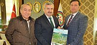 Başkan Baran, Posof Belediye Başkanı Cahit Ulgar'ıMakamında Ağırladı