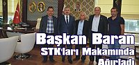  Başkan Baran STK’ları Makamında Ağırladı