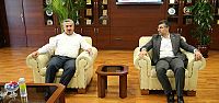 Başkan Baran, Sultanbeyli Belediye Başkanı Hüseyin Keskin’i Ziyaret Etti