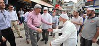 ​Başkan Karaosmanoğlu, Kandıra'da esnafla buluştu
