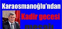 Başkan'dan mesaj