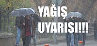 Batı kesimlerde yapış uyarısı