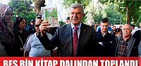  Beş bin kitap dalından toplandı