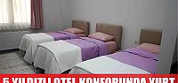  Beş yıldızlı otel konforunda öğrenci yurdu