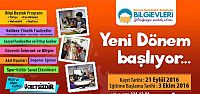 Bilgievleri’nde yeni dönem 3 Ekim’de başlıyor