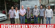  Büyükşehir’den yolculara Jest