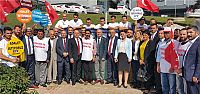  CHP IFF işçisine destek verdi