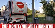  Çöp konteynırları yıkanıyor