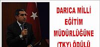 Darıca Milli Eğitim Müdürlüğüne toplam kalite (TKY) ödülü