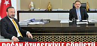 Doğan Özhasekiyle görüştü