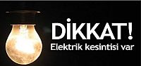 Elektrikler kesilecek !!!