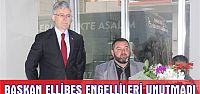 Ellibeş engellileri unutmadı