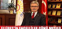 Ellibeş'in Engelliler günü mesajı