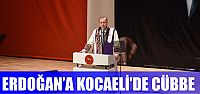 Erdoğan'a cübbe