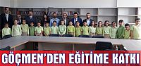 Göçmen'den eğitime katkı